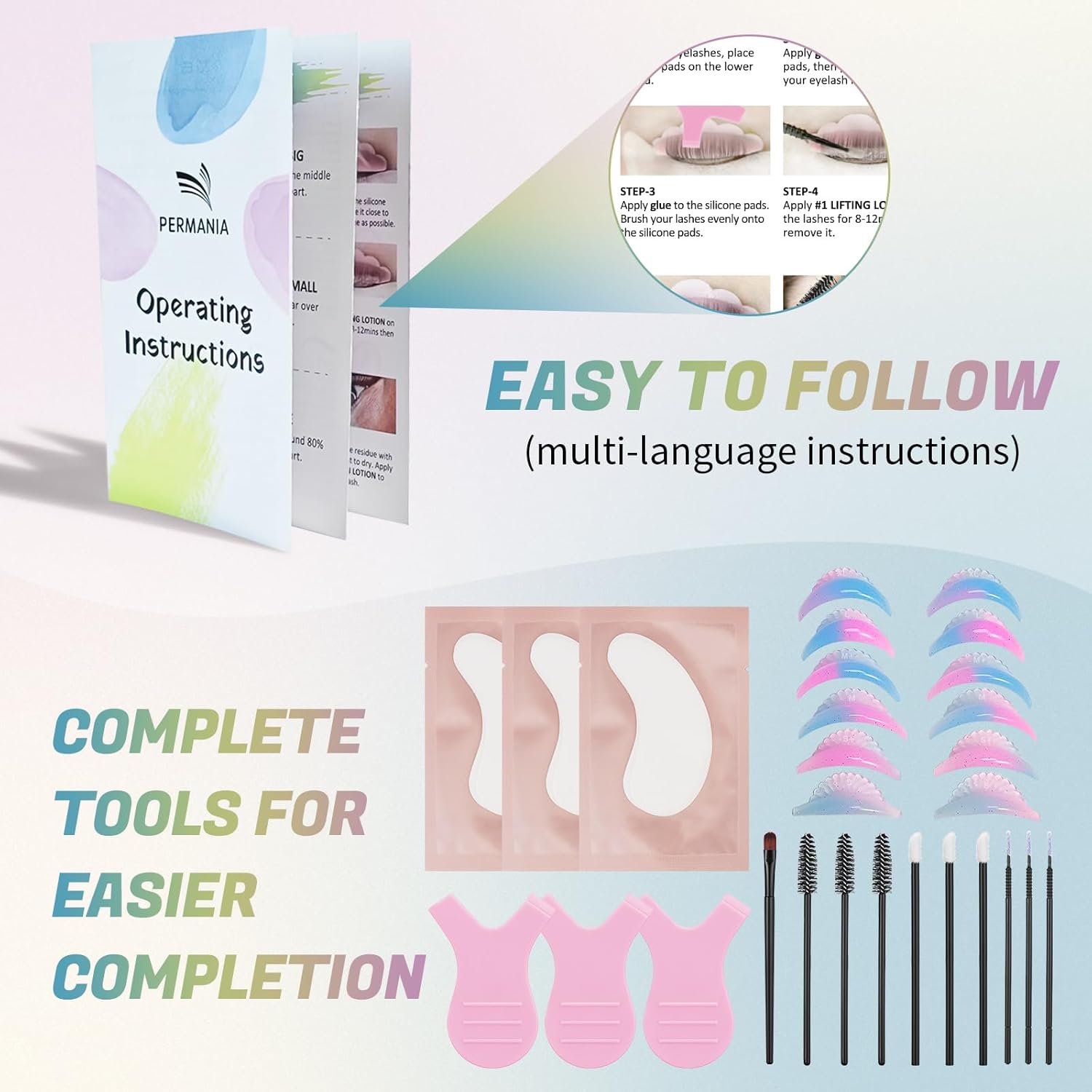 Kit de elevación de pestañas