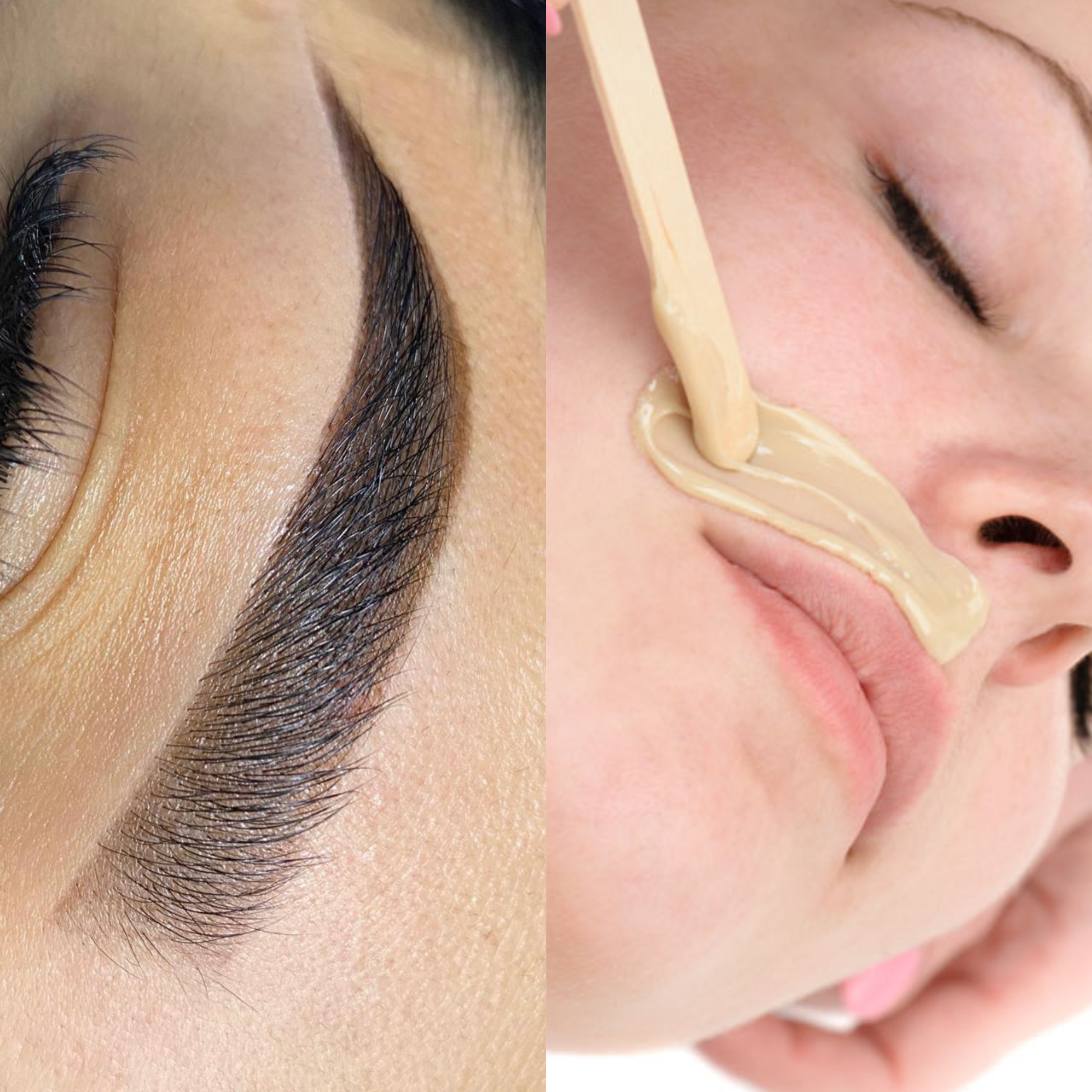 Cejas semi y bozo