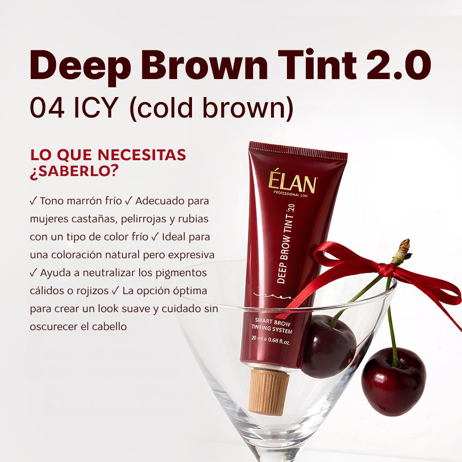 ÉLAN Deep Brow Tint 2.0 - 04 Icy Cold Brown