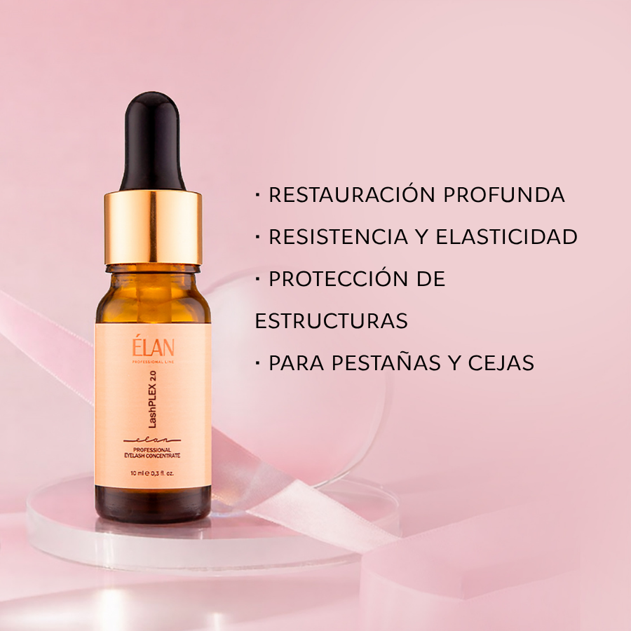 Élan LashPlex 2.0 - Concentrado Profesional para Pestañas y Cejas