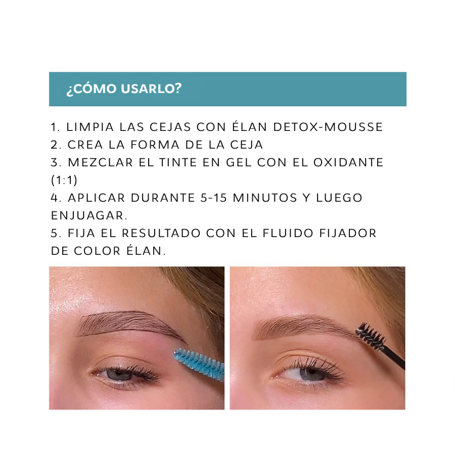 ÉLAN Brow Gel Tint Neutral Brown