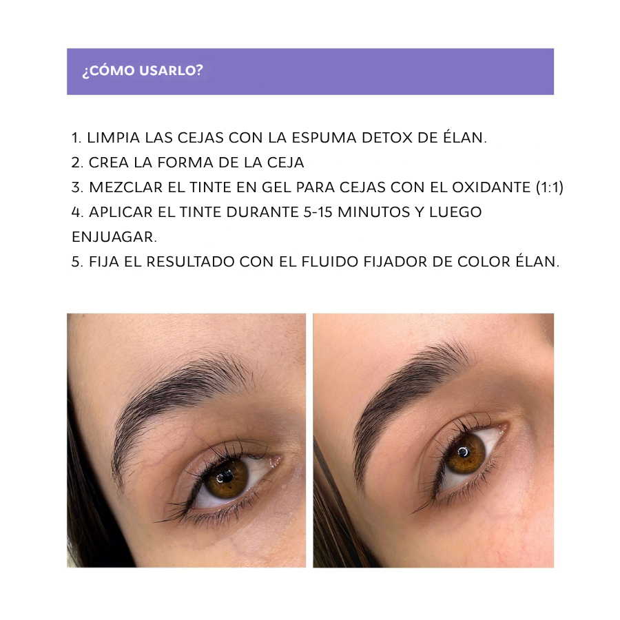 ÉLAN Brow Gel Tint Graphite