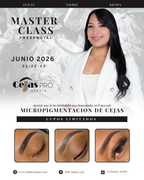 Masterclass Presencial Micropigmentación de Cejas - Curso Profesional 2026