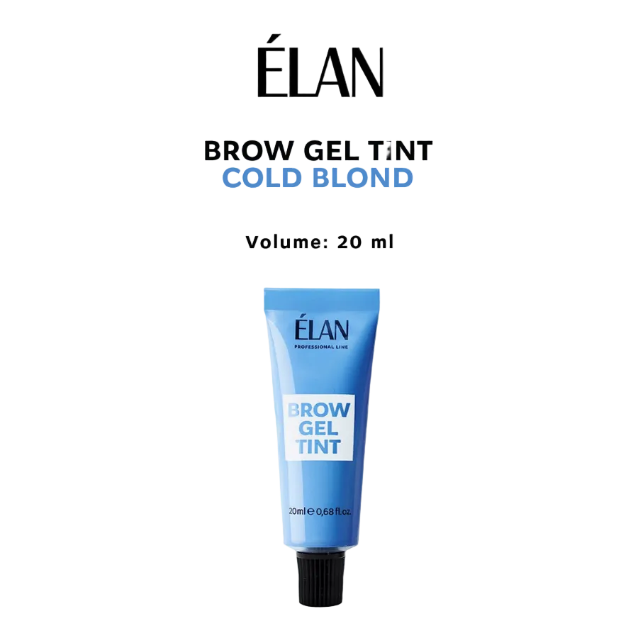 ÉLAN Brow Gel Tint Cold Blond